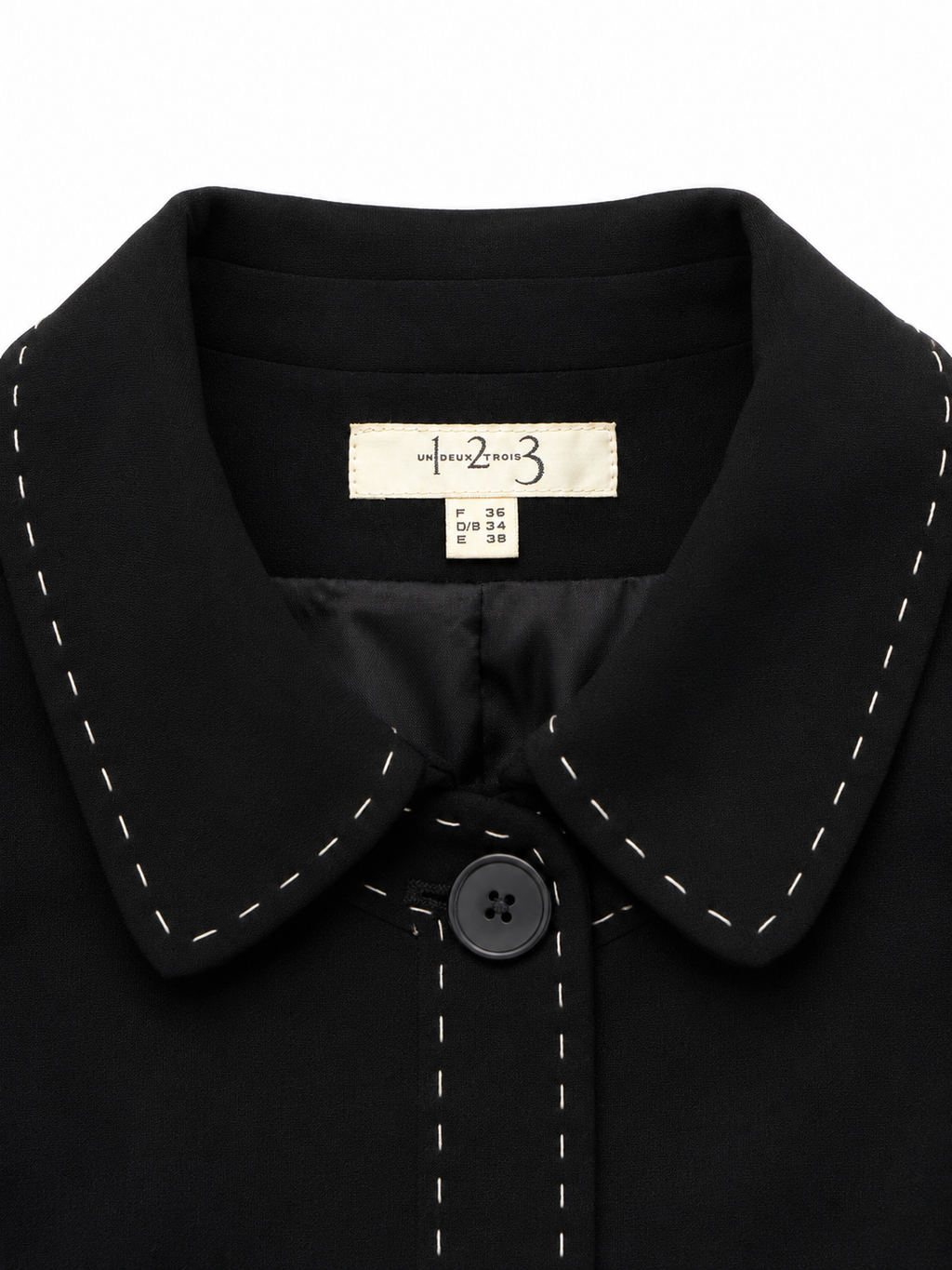 1.2.3 Paris – Veste noire femme