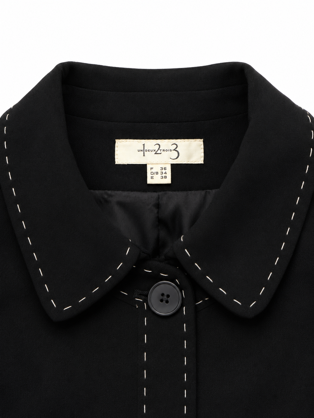 1.2.3 Paris – Veste noire femme