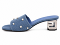 Givenchy - Mules G Cube en denim bleu