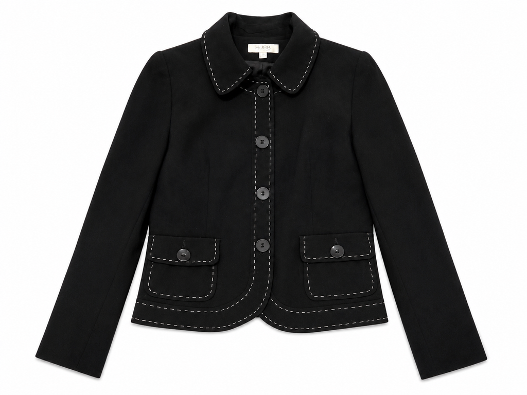 1.2.3 Paris – Veste noire femme