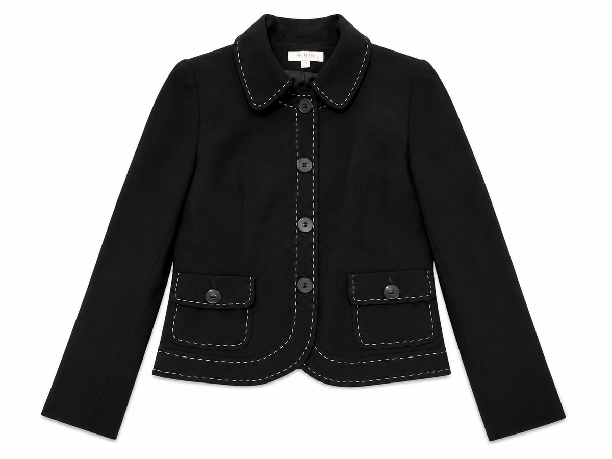 1.2.3 Paris – Veste noire femme