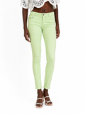 Pantalon Guess Curve X skinny vert