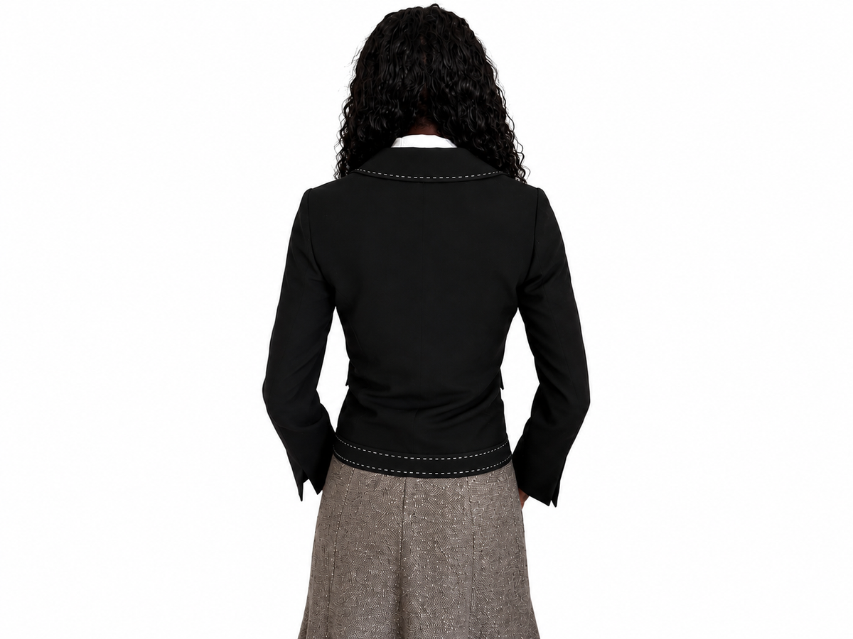 1.2.3 Paris – Veste noire femme