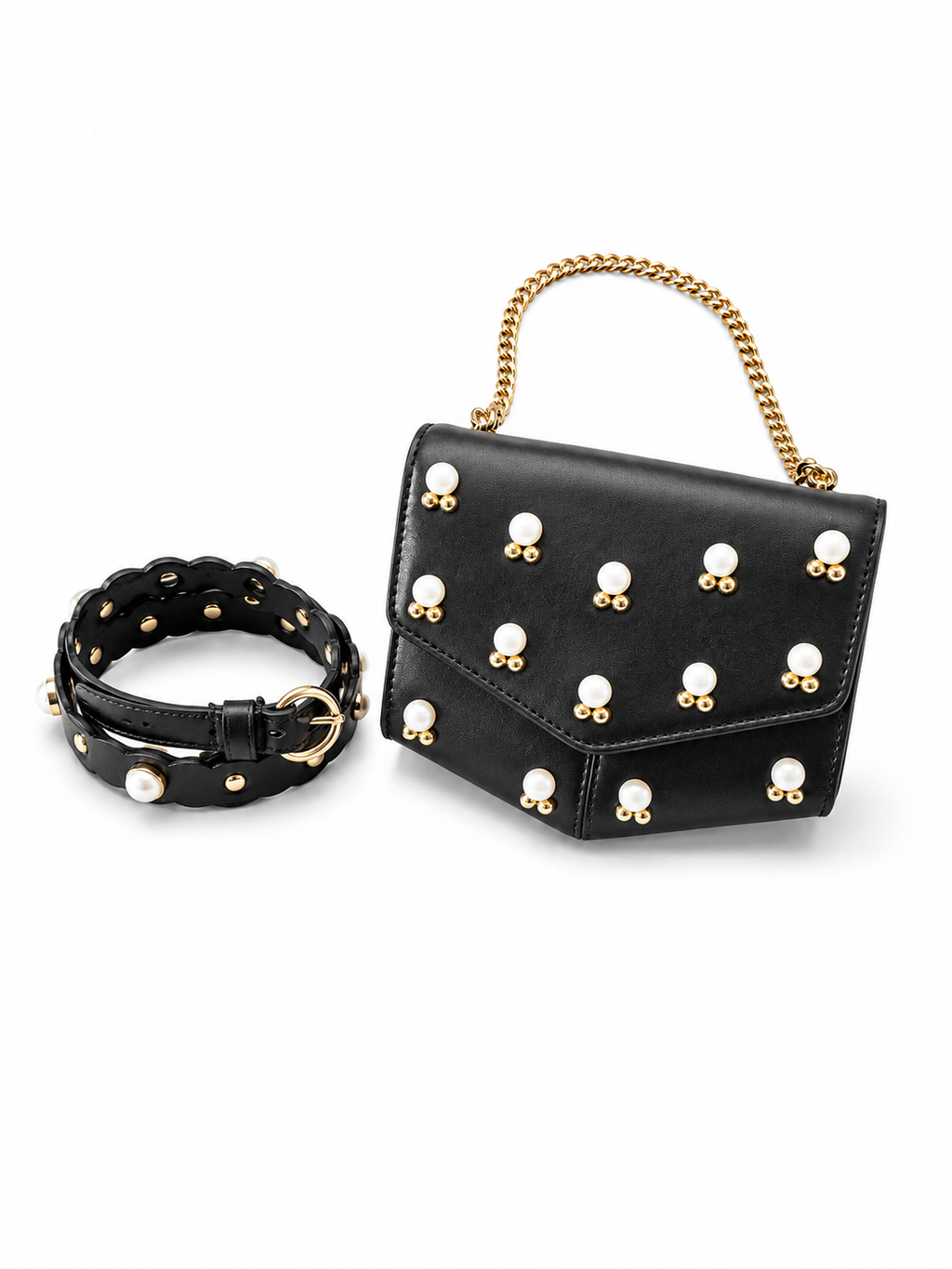 Sac bandoulière Sandro Lou PM en cuir
