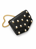 Sac bandoulière Sandro Lou PM en cuir