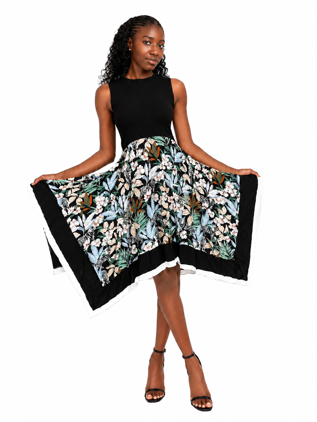 Maje - Robe midi Rosange