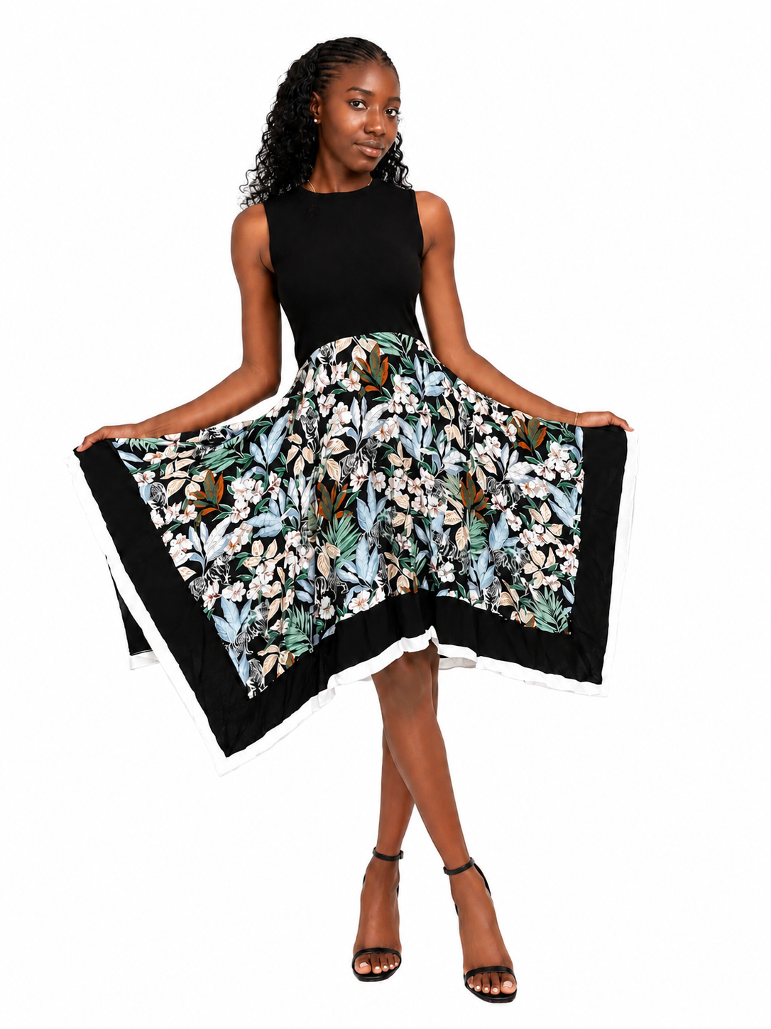 Maje - Robe midi Rosange