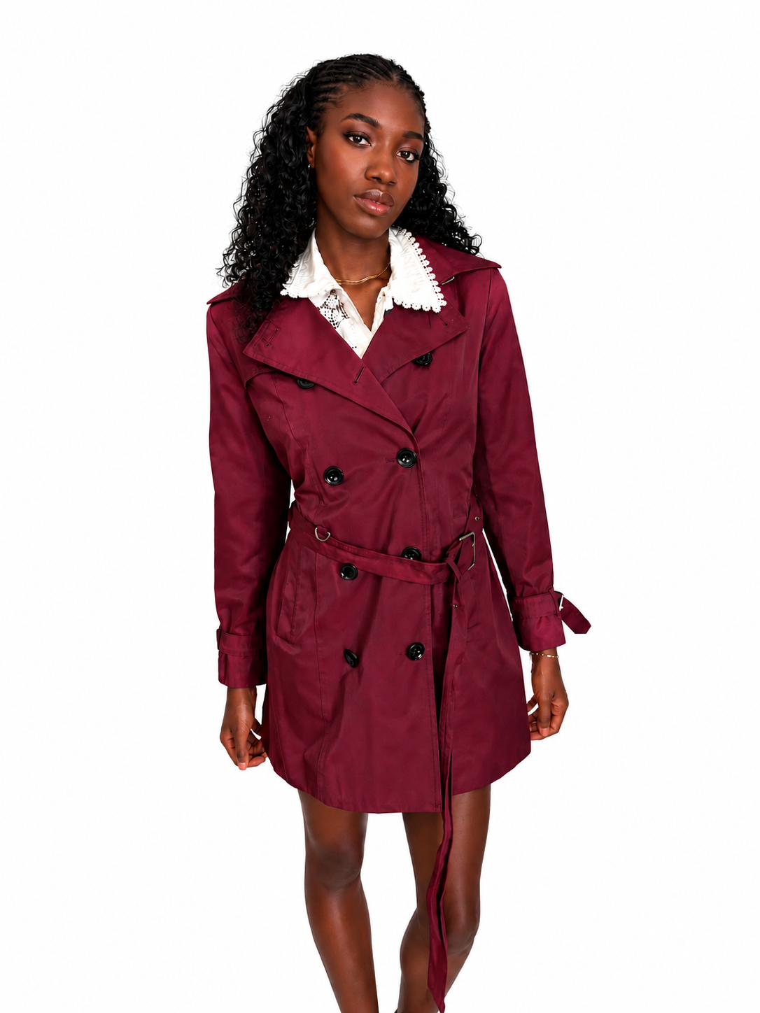 Michael Kors - Trench Bordeaux