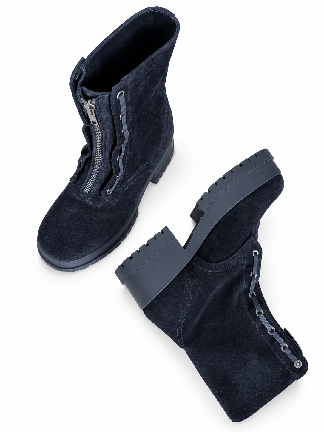 Clergerie - bottines Woody en daim noir
