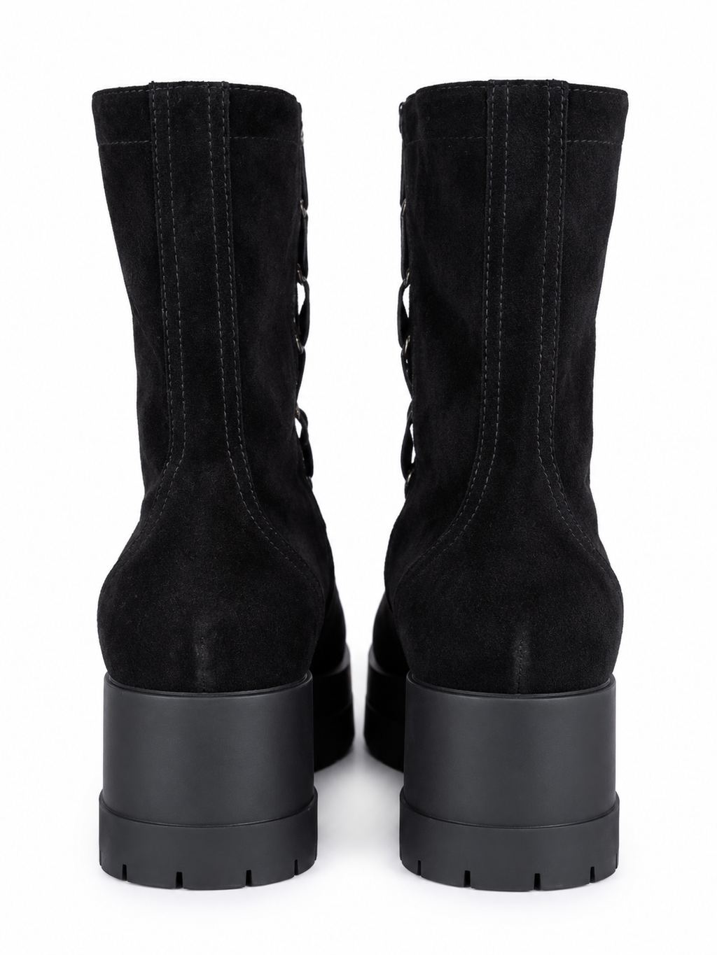 Clergerie - bottines Woody en daim noir