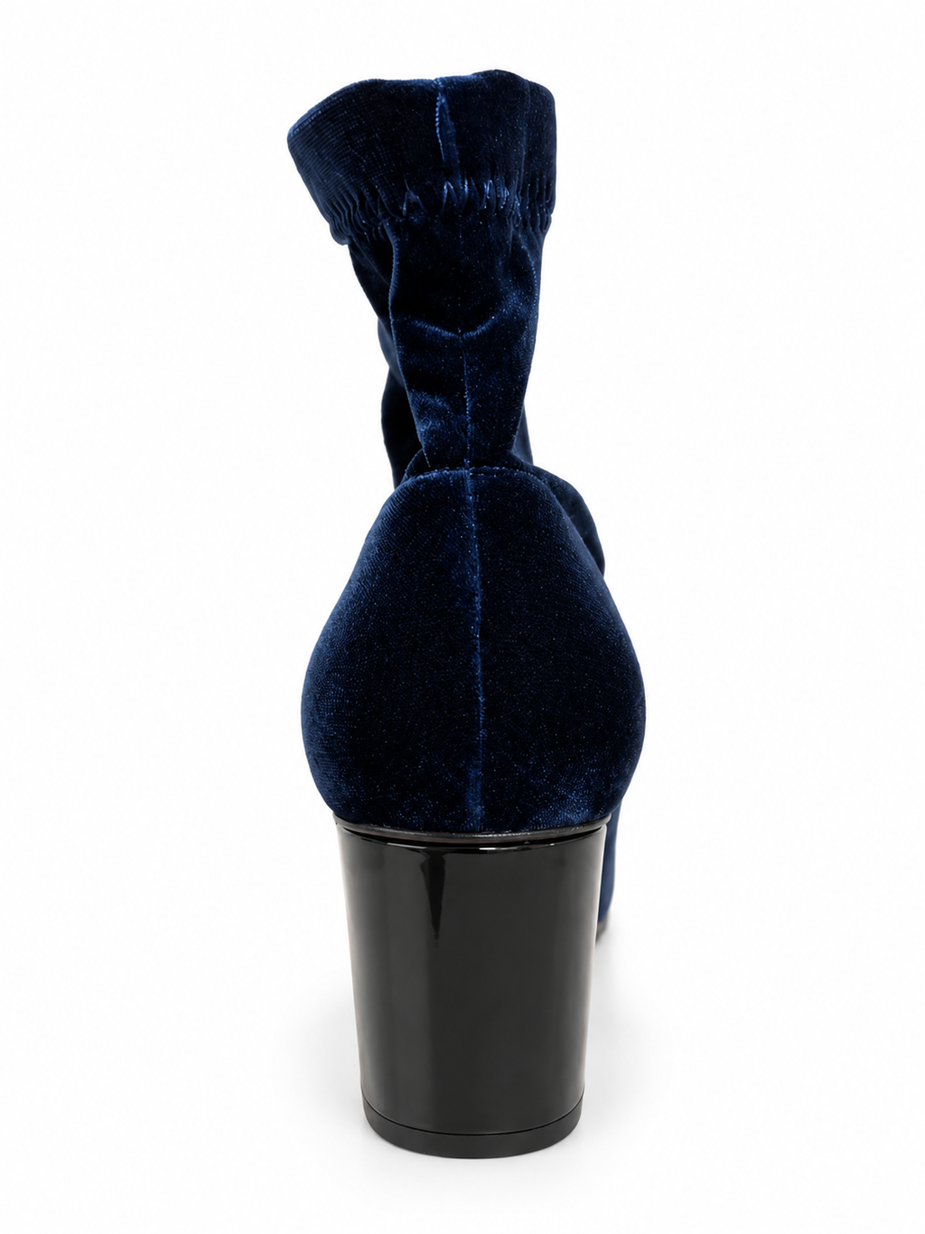 Clergerie  bottines en velours bleues