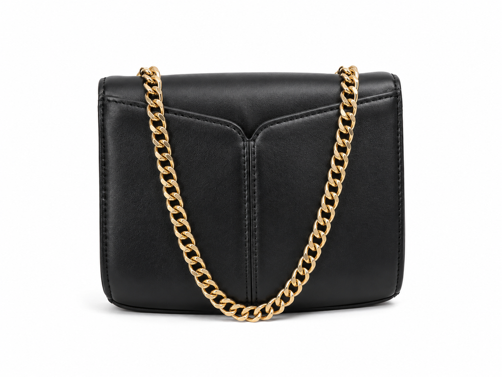 Sac bandoulière Sandro Lou PM en cuir