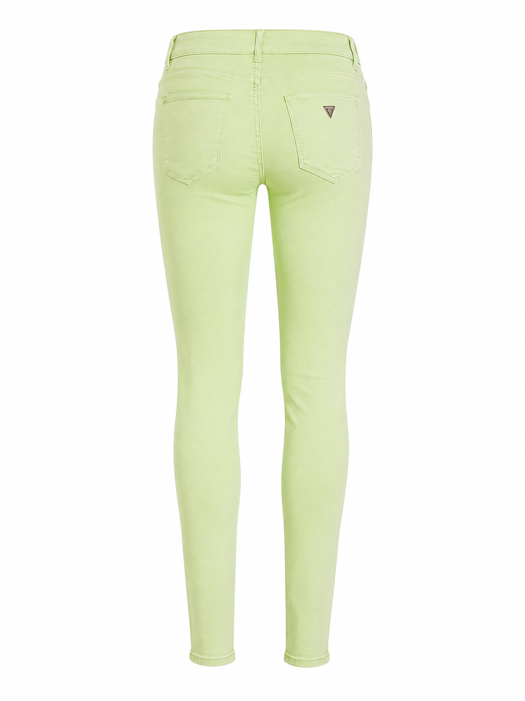Pantalon Guess Curve X skinny vert