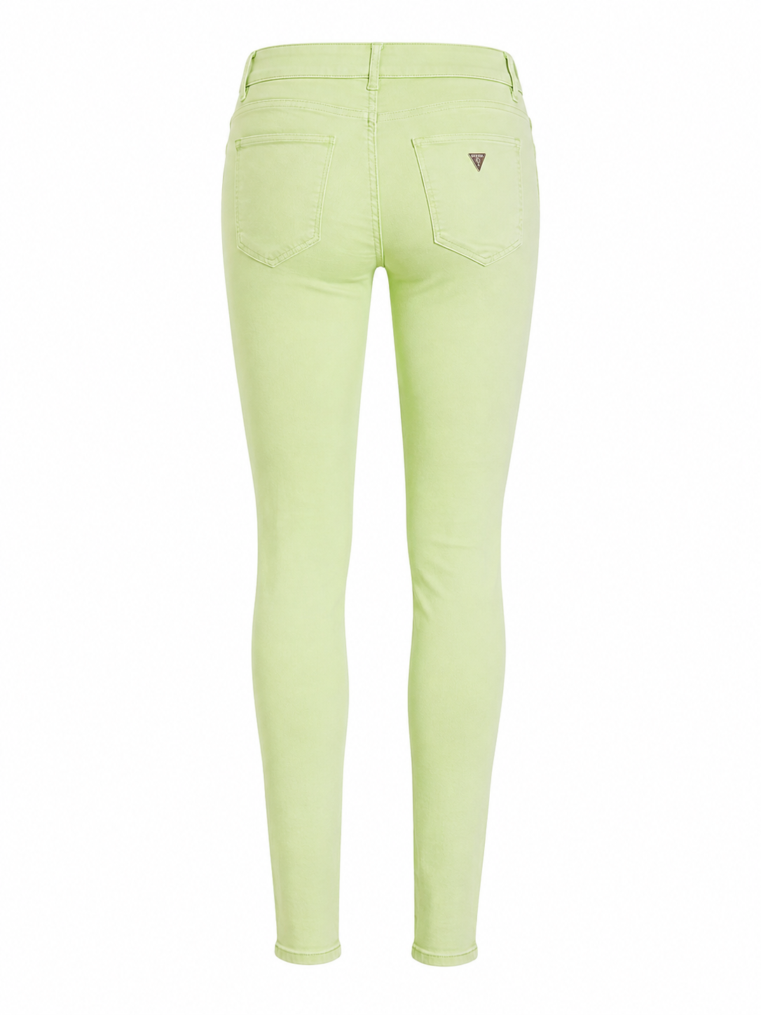 Pantalon Guess Curve X skinny vert