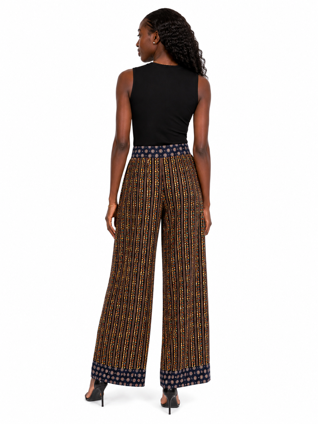 Sandro - Pantalon à imprimé floral