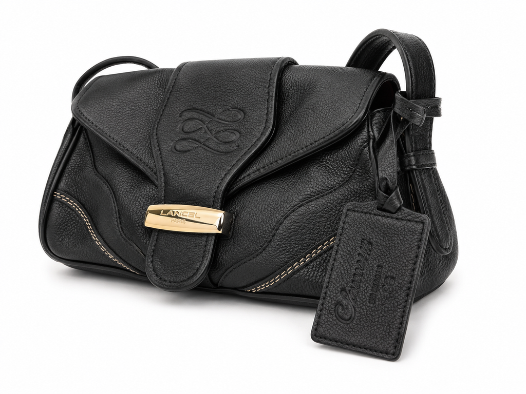 Lancel - Petit Sac en cuir noir