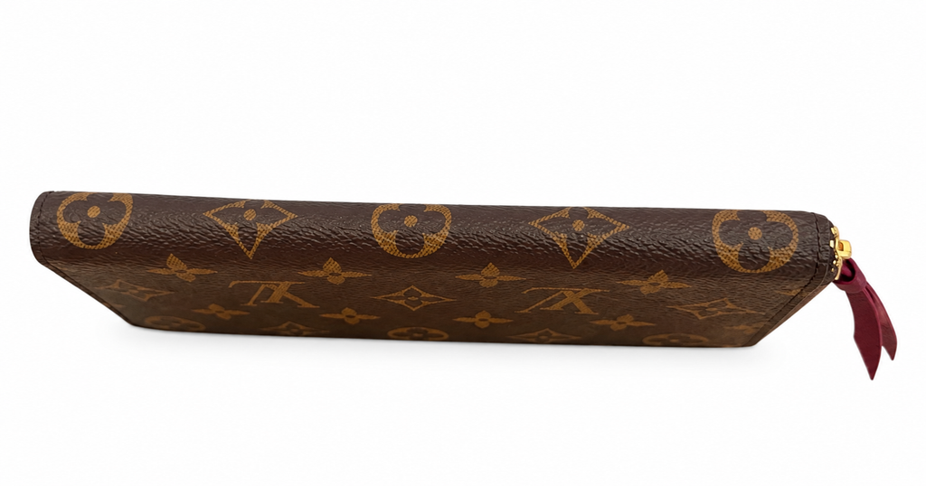 Louis Vuitton -  Portefeuille Clemence Monogram Fuchsia